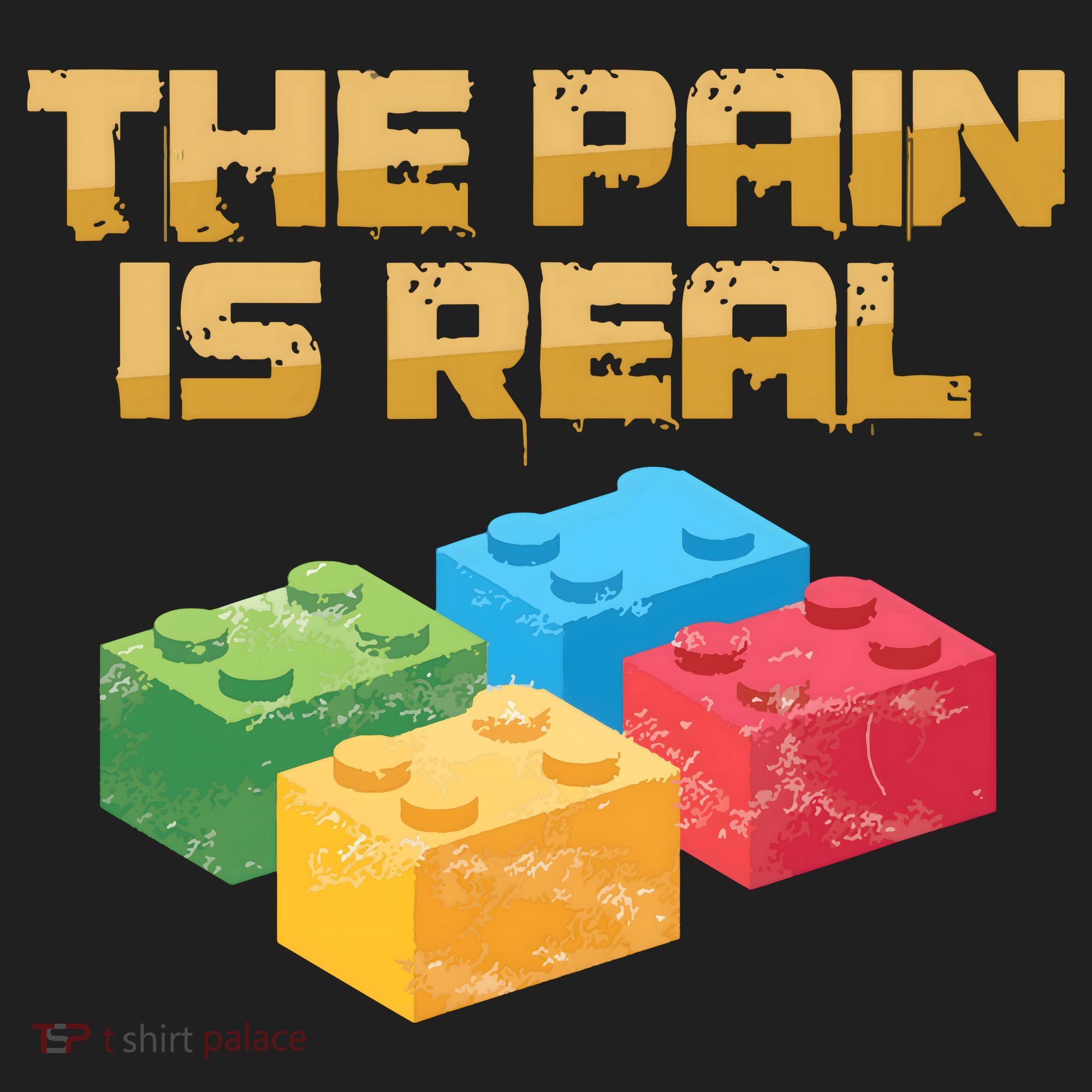 Funny Building Blocks Bricks Builder Pain Is Real Gift Tumbler