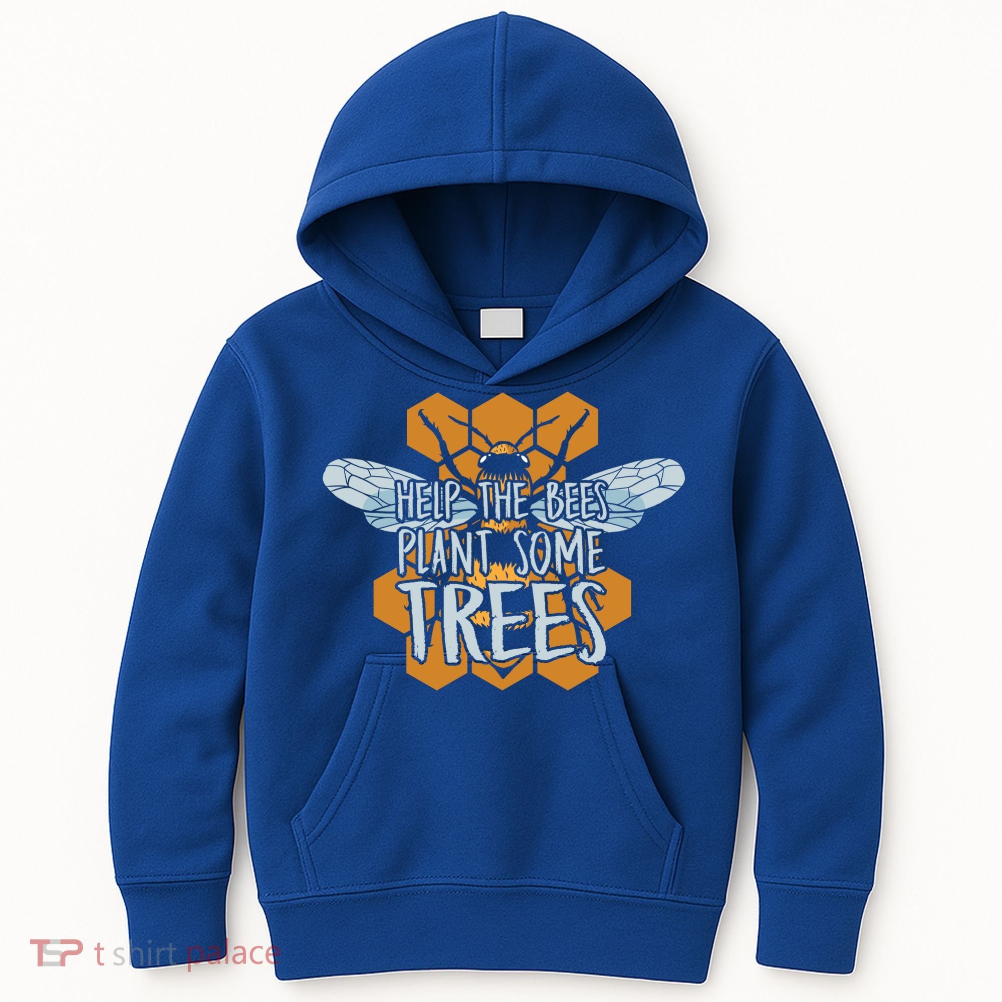 Funny Beekeeper Bee Gift Help The Bees Plant Some Trees Great Gift Kids Hoodie