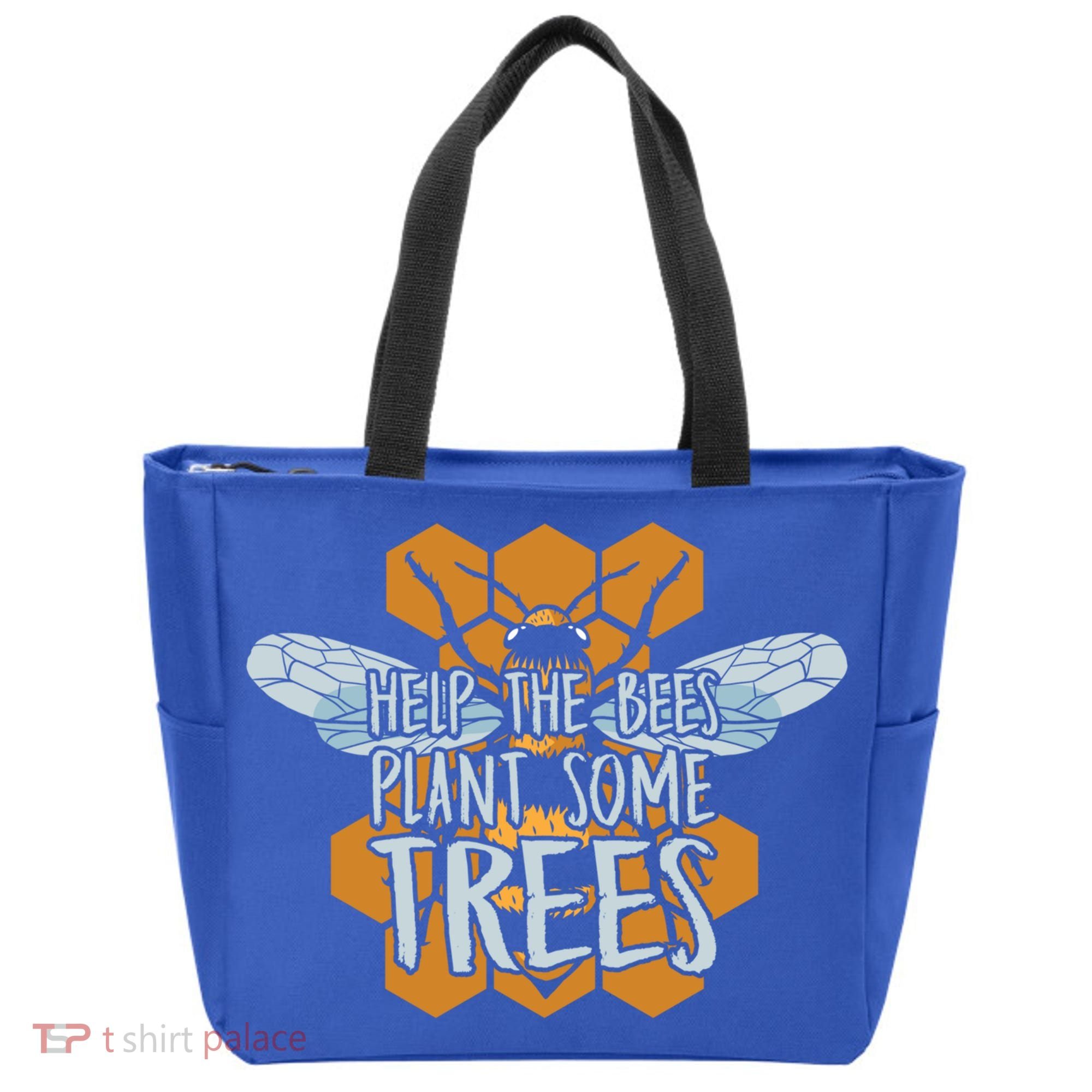 Funny Beekeeper Bee Gift Help The Bees Plant Some Trees Great Gift Tote Bag