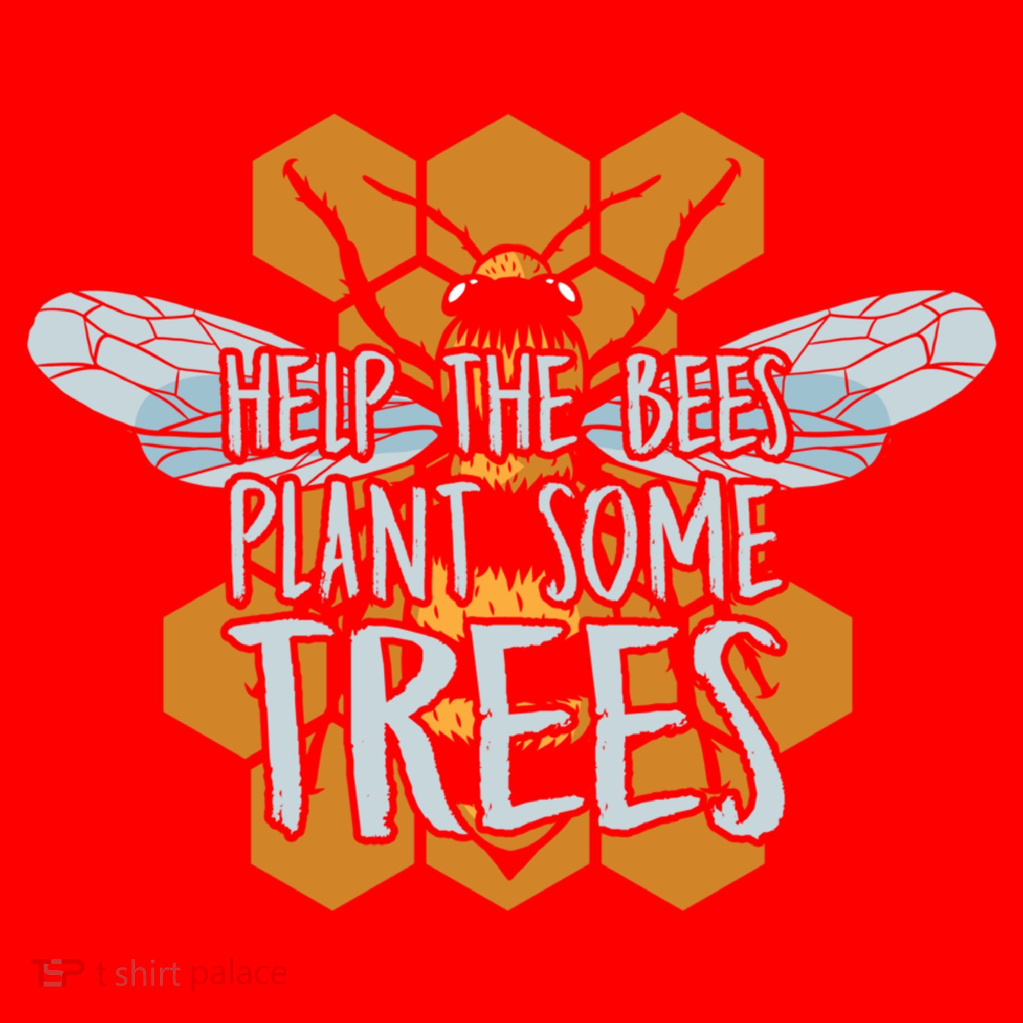 Funny Beekeeper Bee Gift Help The Bees Plant Some Trees Great Gift Santa Hat
