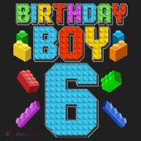 Funny Birthday Boy 6th Birthday Lego Master Builder Tumbler thumb 3