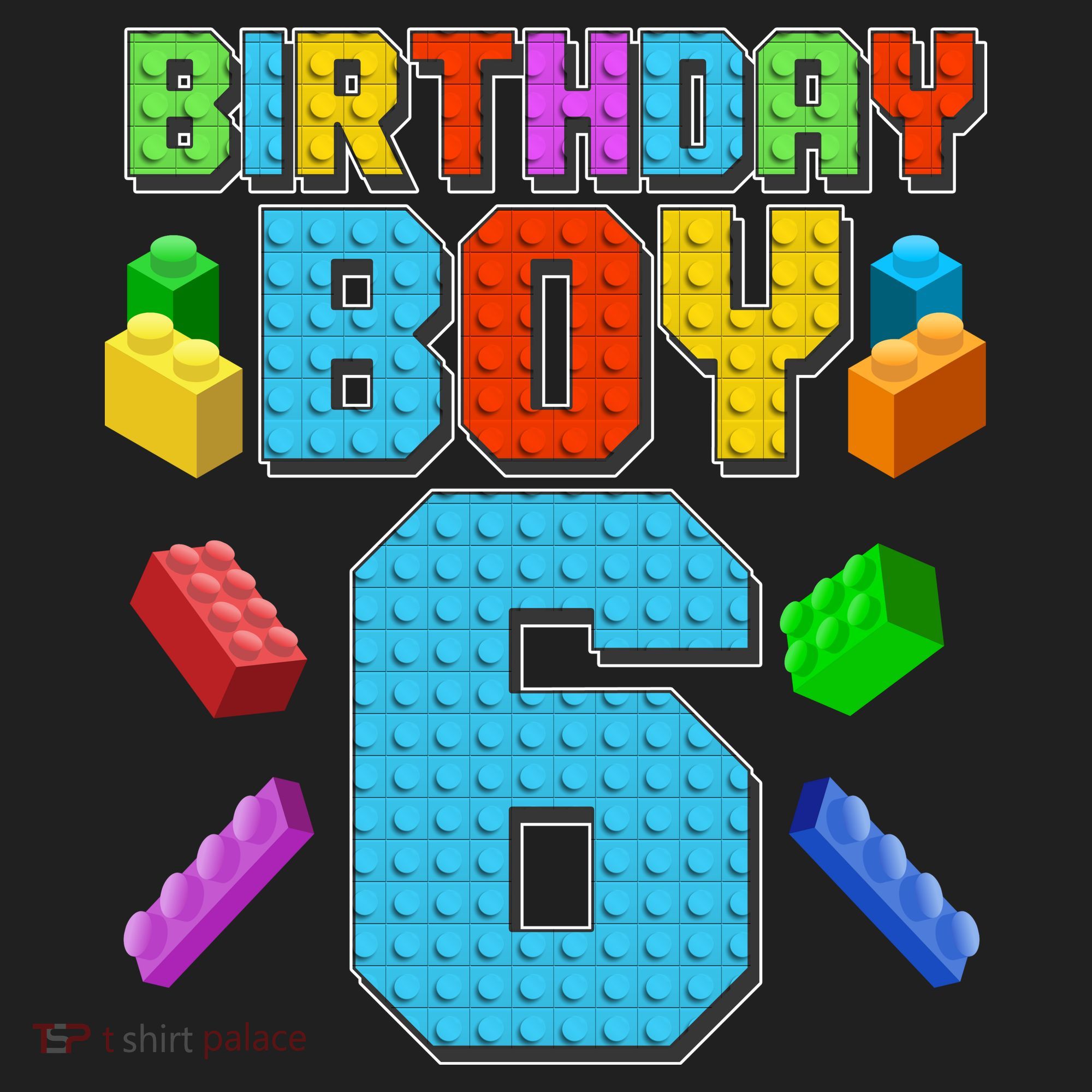Funny Birthday Boy 6th Birthday Lego Master Builder Tumbler