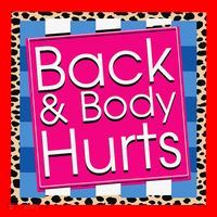 Funny Back Body Hurts Quote Workout Gym Santa Hat thumb 1
