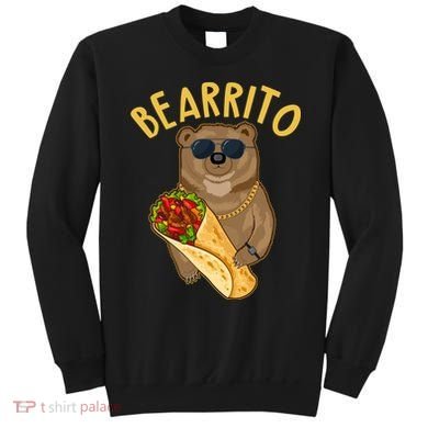 Funny Bearrito Bear Sweatshirt