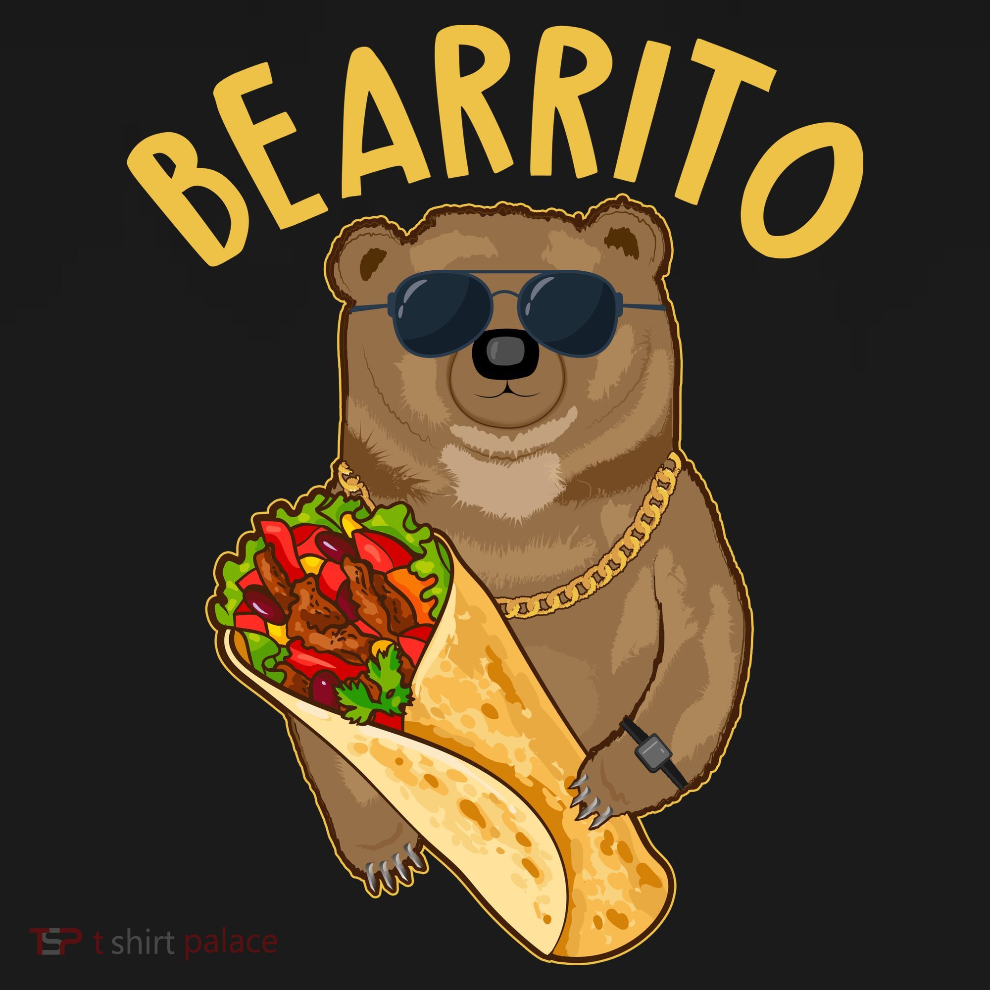 Funny Bearrito Bear Sweatshirt
