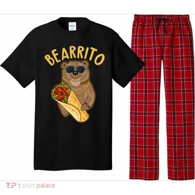 Funny Bearrito Bear Pajama Set