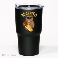 Funny Bearrito Bear Tumbler thumb 0