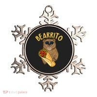 Funny Bearrito Bear Ornament thumb 0