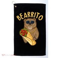Funny Bearrito Bear Golf Towel thumb 0