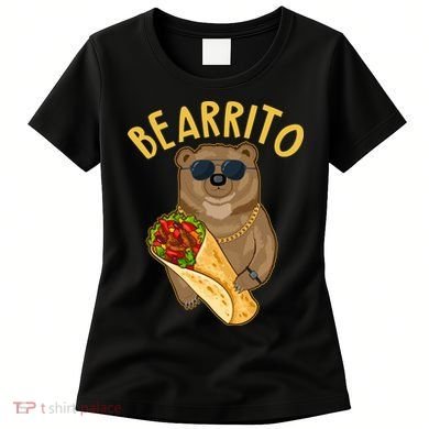 Funny Bearrito Bear Women's T-Shirt