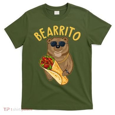 Funny Bearrito Bear T-Shirt