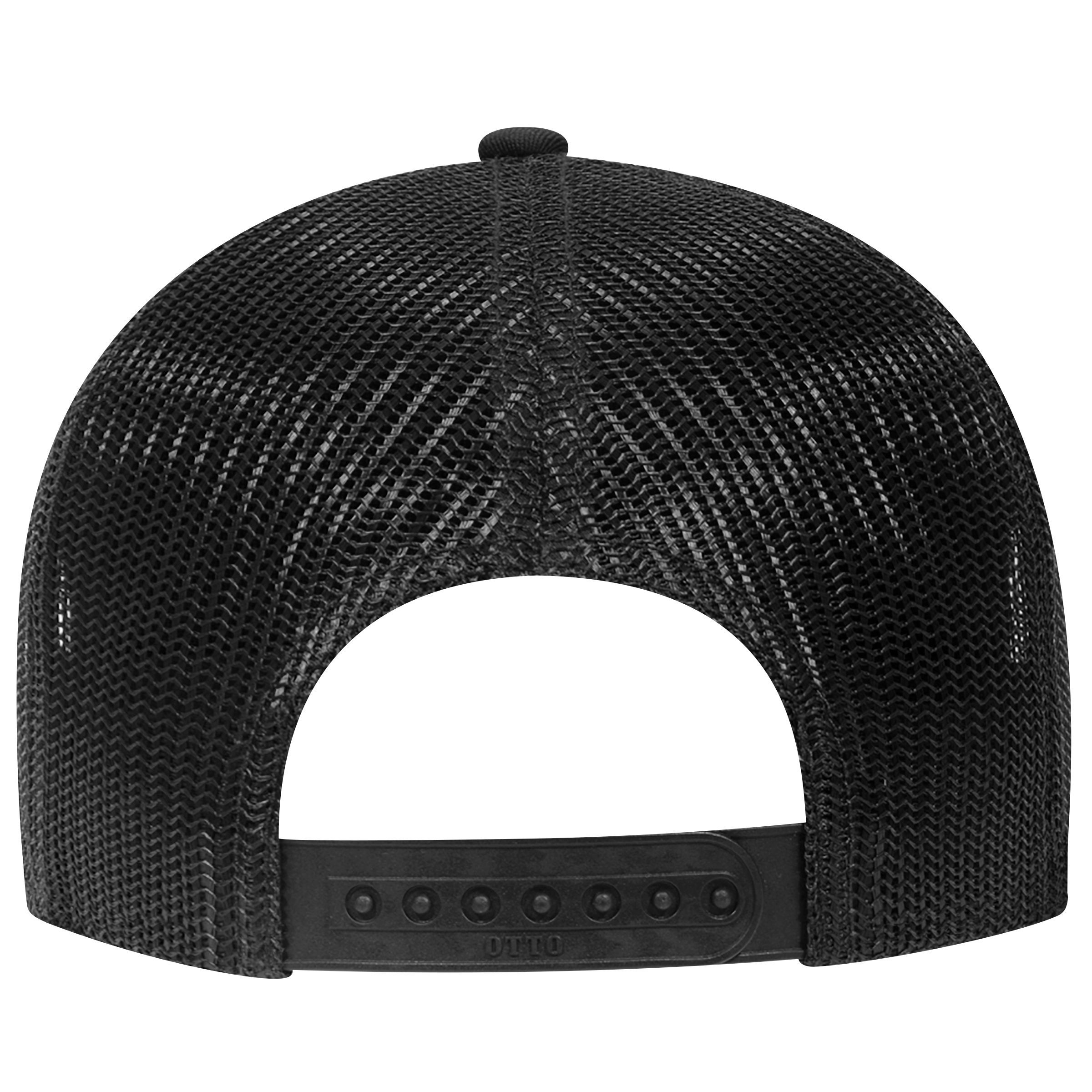 Funny Boom Bitch Get Out The Way 7 Panel Mesh Trucker Snapback Hat
