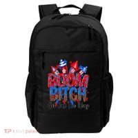 Funny Boom Bitch Get Out The Way Backpack thumb 0