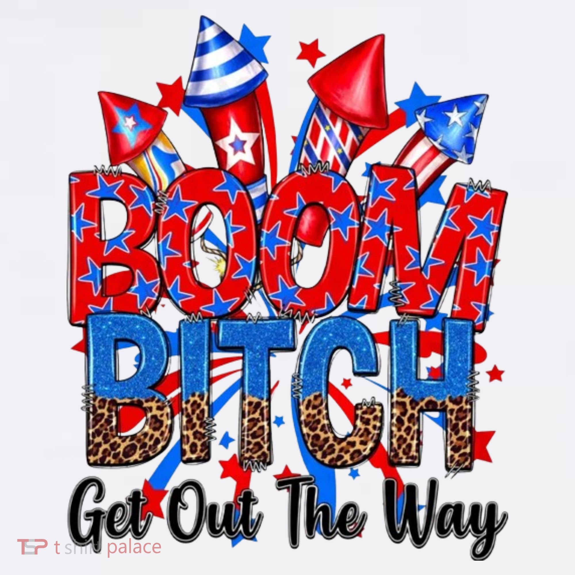 Funny Boom Bitch Get Out The Way Long Sleeve Shirt