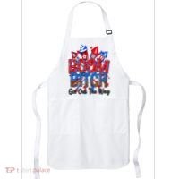 Funny Boom Bitch Get Out The Way Apron thumb 0