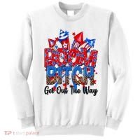 Funny Boom Bitch Get Out The Way Sweatshirt thumb 0