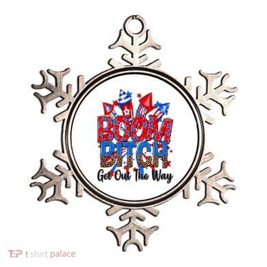 Funny Boom Bitch Get Out The Way Ornament