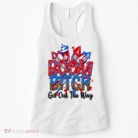 Funny Boom Bitch Get Out The Way Women's Tank Top thumb 0