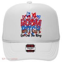 Funny Boom Bitch Get Out The Way Hat thumb 0