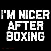 Funny Boxer Boxing Coach IM Nicer After Boxing Cool Gift Coffee Mug thumb 5