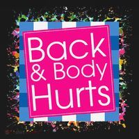 Funny Back Body Hurts USA-Made Doggie Bandana thumb 2