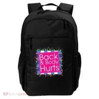 Funny Back Body Hurts Backpack thumb 0