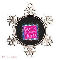Funny Back Body Hurts Ornament thumb 0