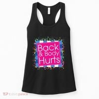 Funny Back Body Hurts Women's Tank Top thumb 0