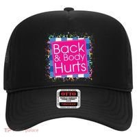Funny Back Body Hurts Hat thumb 0