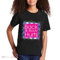 Funny Back Body Hurts Kids T-Shirt thumb 2