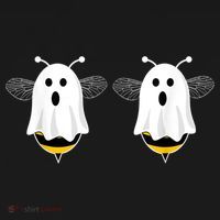 Funny Boo Bees Couples Halloween Costume Backpack thumb 2