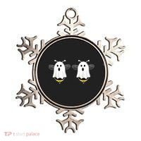 Funny Boo Bees Couples Halloween Costume Ornament thumb 0