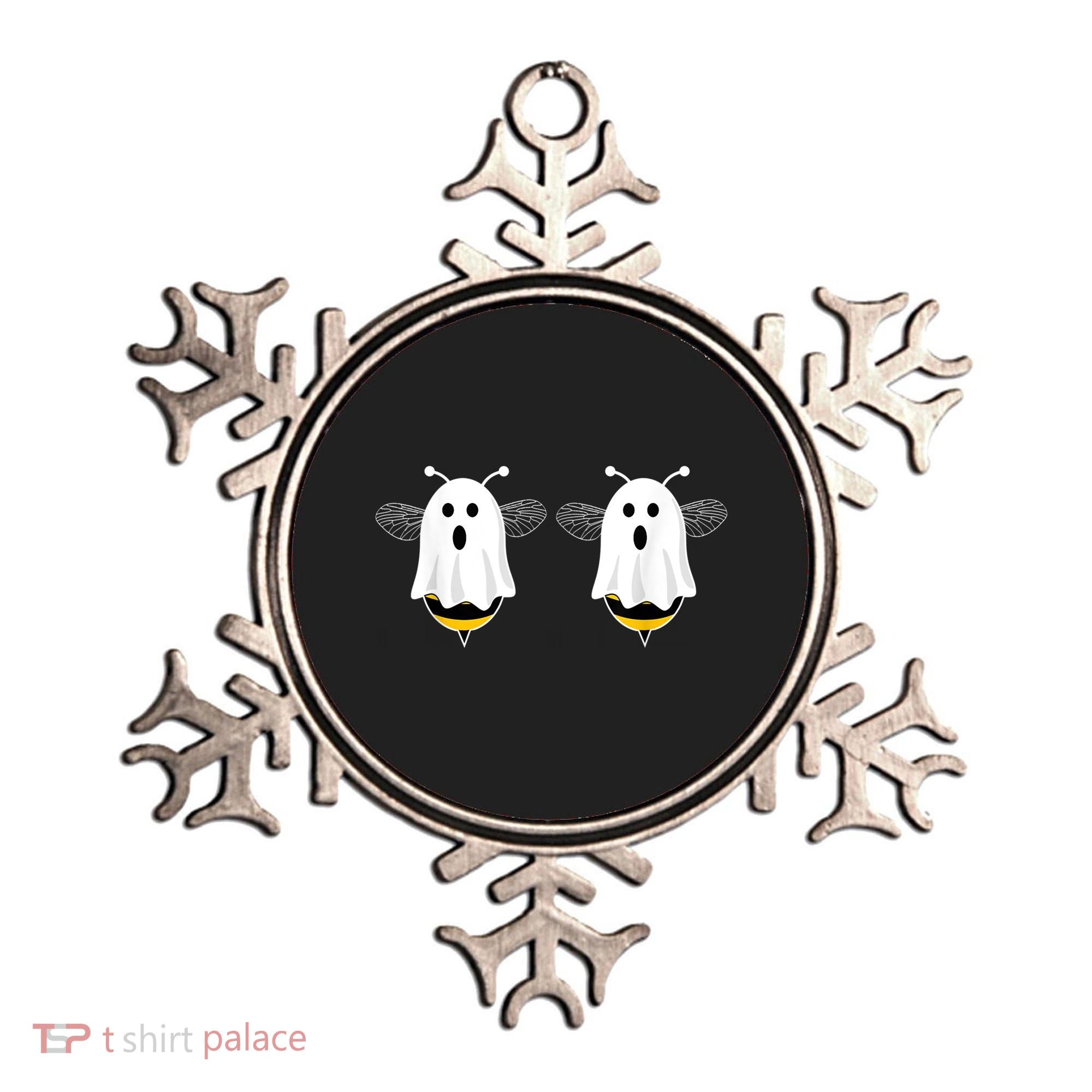 Funny Boo Bees Couples Halloween Costume Ornament