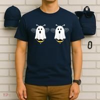 Funny Boo Bees Couples Halloween Costume T-Shirt thumb 6