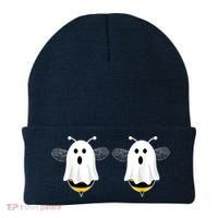 Funny Boo Bees Couples Halloween Costume Beanie thumb 0