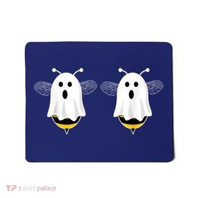 Funny Boo Bees Couples Halloween Costume Mousepad