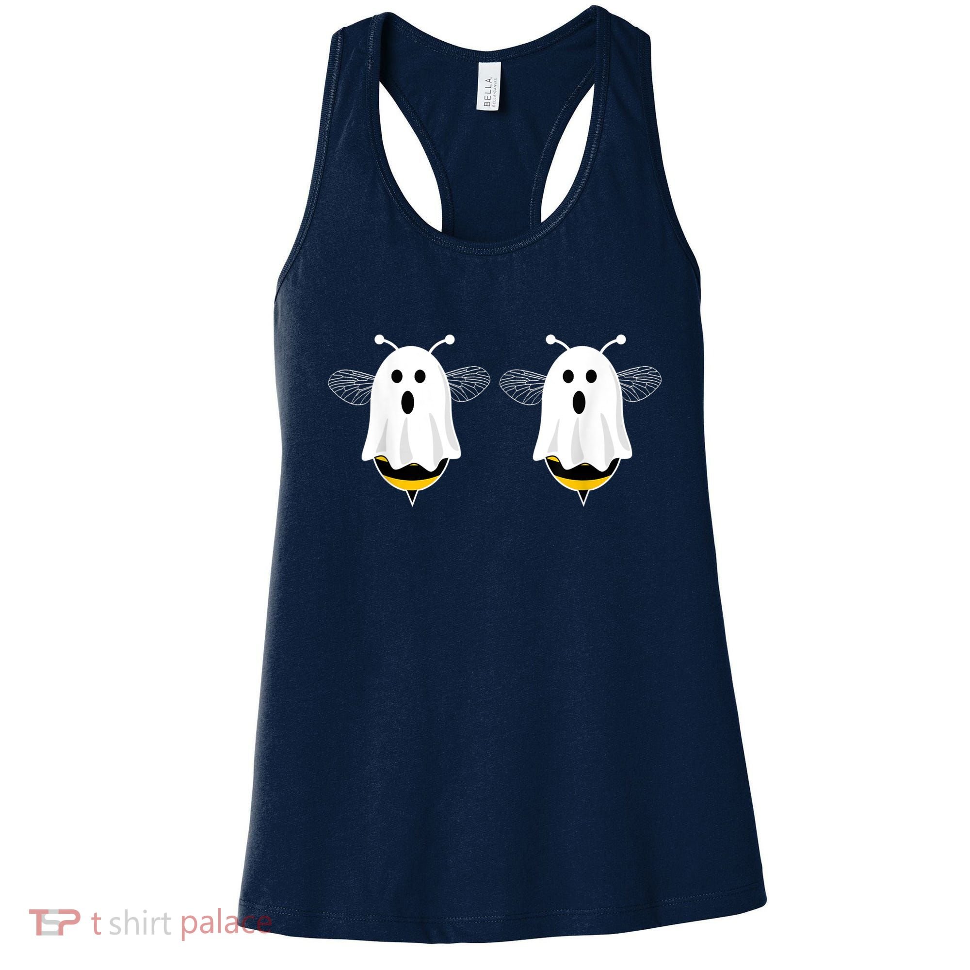 Funny Boo Bees Couples Halloween Costume Women's Tank Top