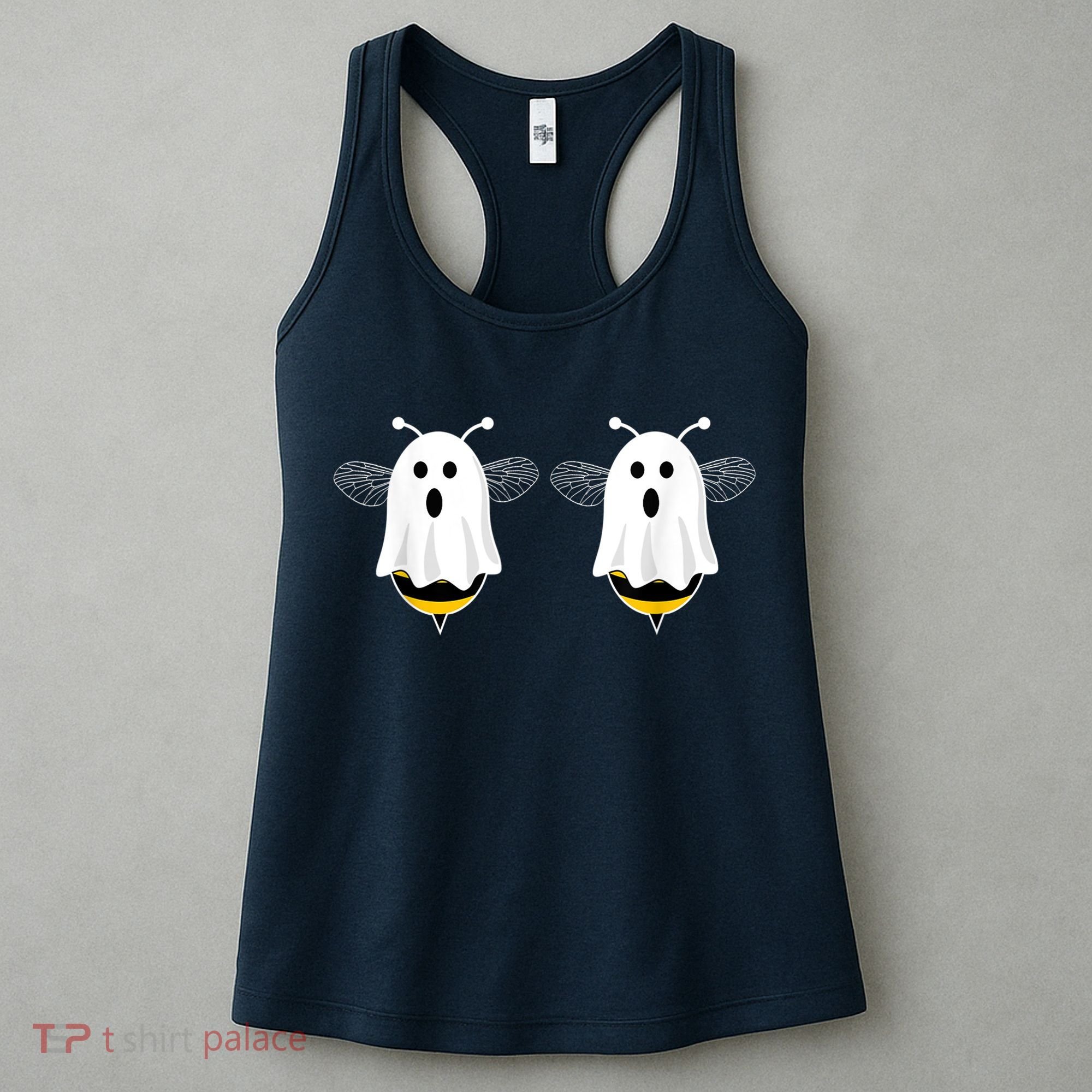 Funny Boo Bees Couples Halloween Costume Women's Tank Top