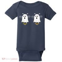 Funny Boo Bees Couples Halloween Costume Baby Bodysuit thumb 0