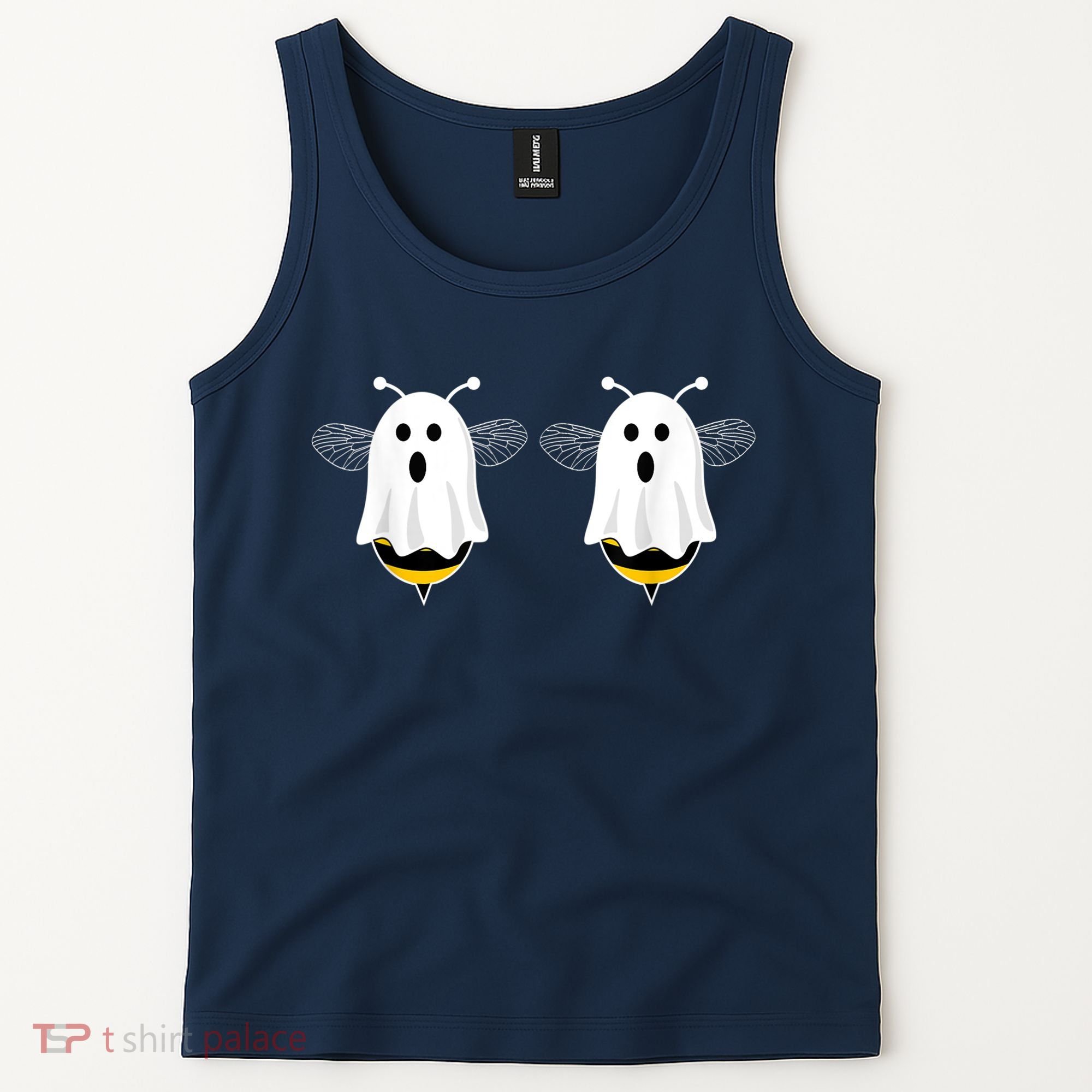 Funny Boo Bees Couples Halloween Costume Tank Top