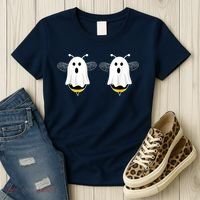 Funny Boo Bees Couples Halloween Costume Women's T-Shirt thumb 3
