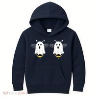 Funny Boo Bees Couples Halloween Costume Kids Hoodie thumb 0