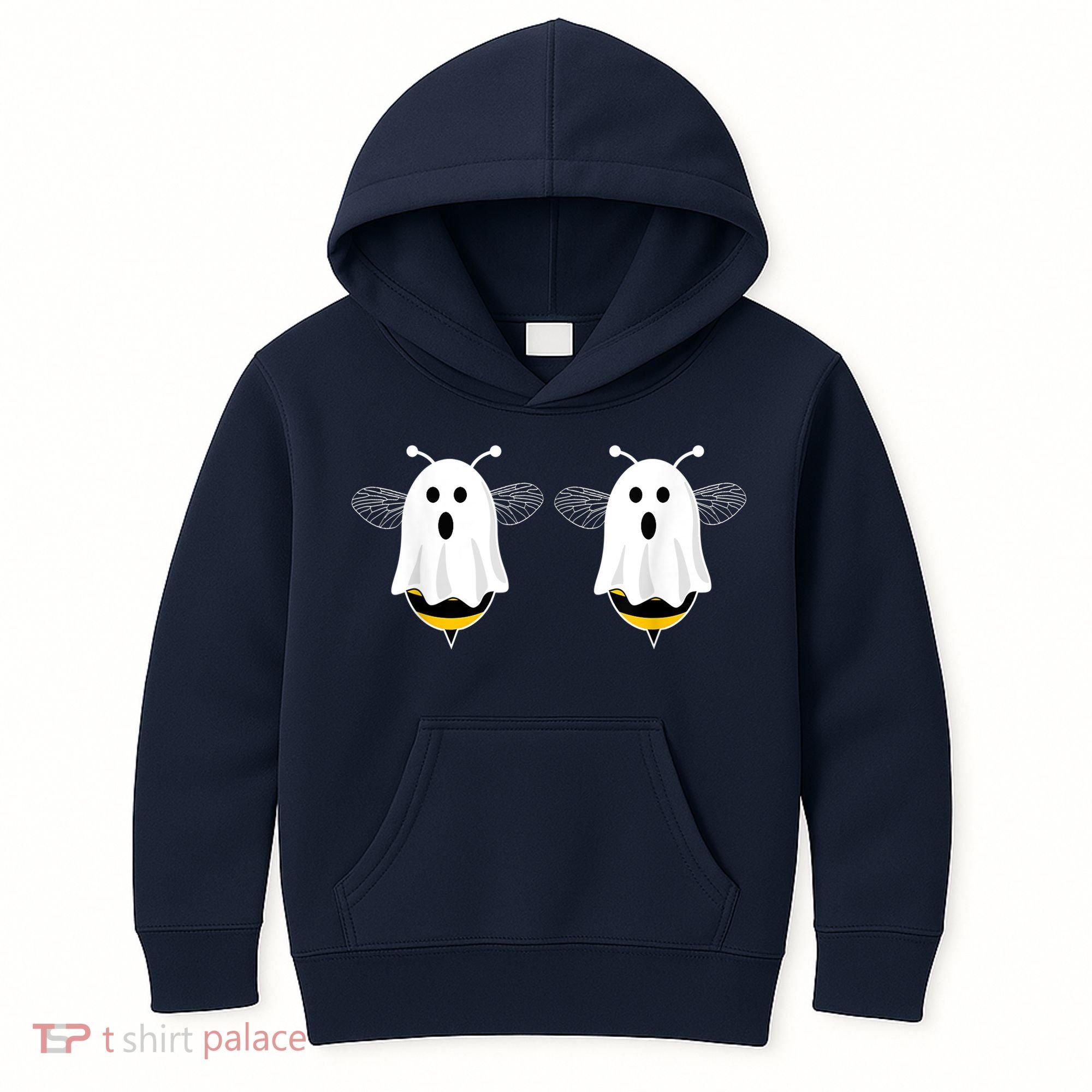 Funny Boo Bees Couples Halloween Costume Kids Hoodie