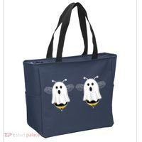 Funny Boo Bees Couples Halloween Costume Tote Bag thumb 2