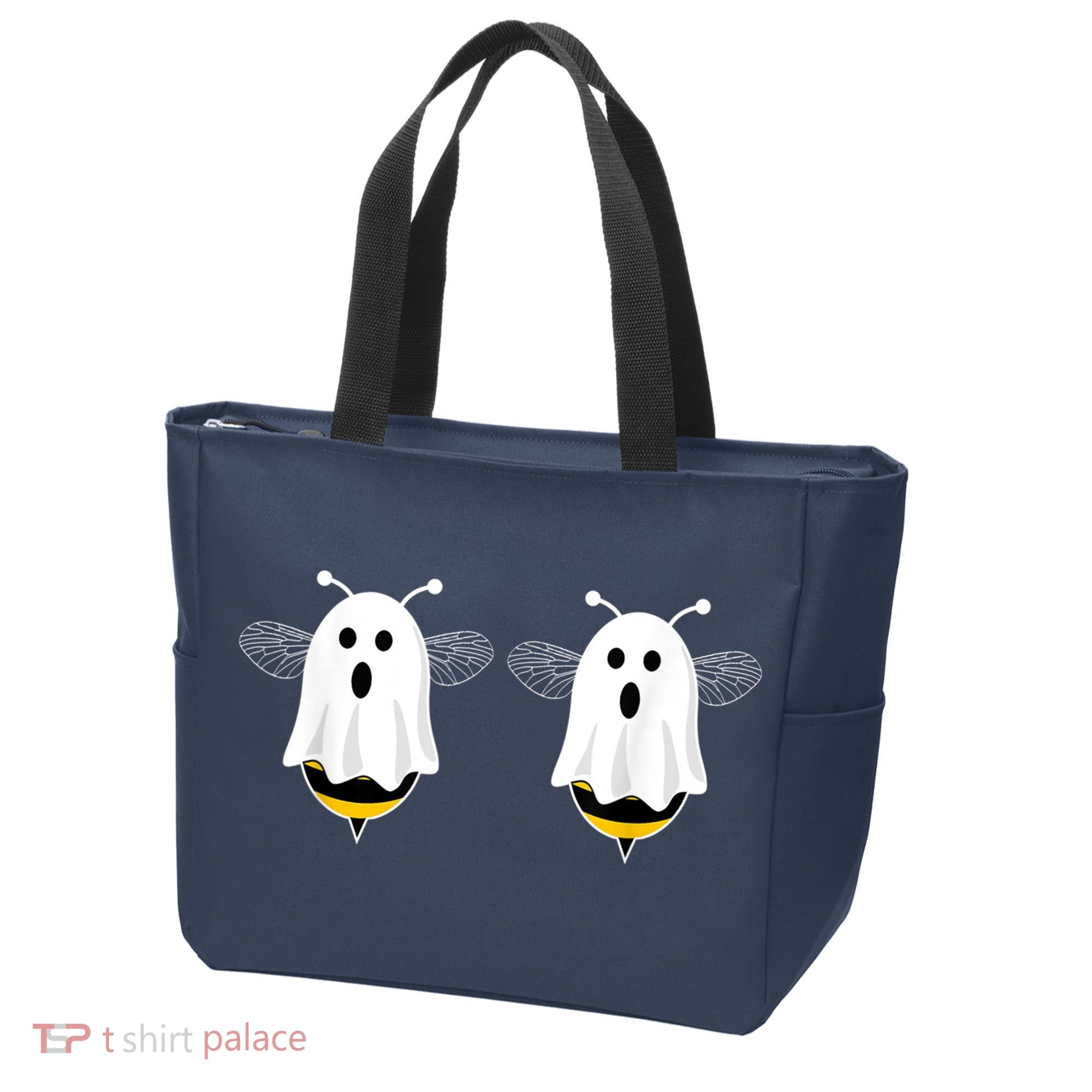 Funny Boo Bees Couples Halloween Costume Tote Bag