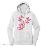 Funny Bobaxolotl Boba Tea Bubble Milk Kawaii Axolotl Anime  Women's Hoodie thumb 0