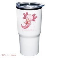 Funny Bobaxolotl Boba Tea Bubble Milk Kawaii Axolotl Anime  Tumbler thumb 0