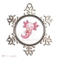 Funny Bobaxolotl Boba Tea Bubble Milk Kawaii Axolotl Anime  Ornament thumb 0
