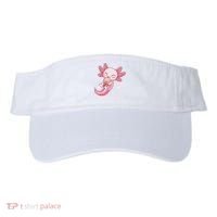 Funny Bobaxolotl Boba Tea Bubble Milk Kawaii Axolotl Anime  Visor thumb 0