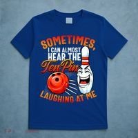 Funny Bowling , Bowler Tee, Tenpin Bowling, Ten Pin T-Shirt thumb 5
